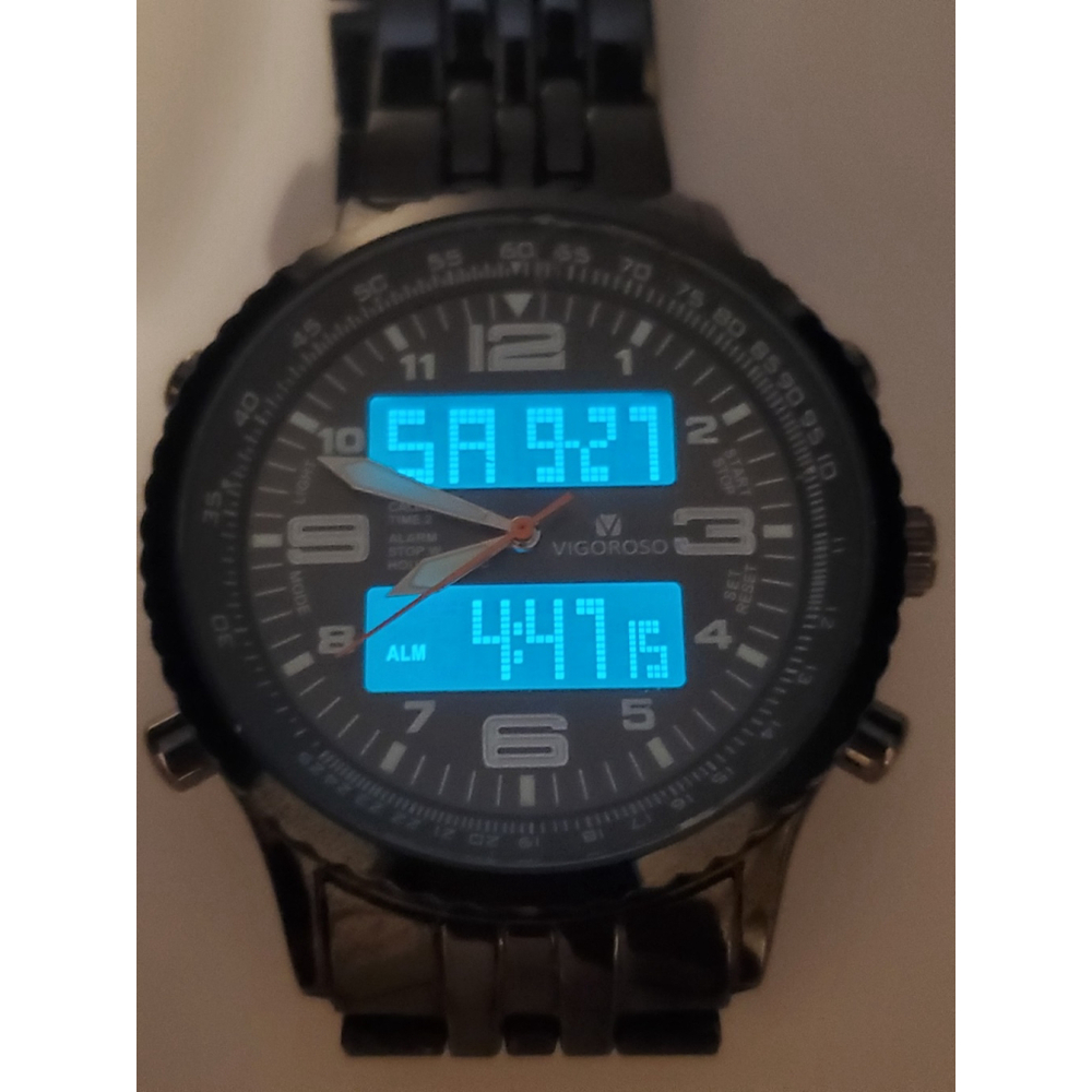 Mens Digital and Analog Watch